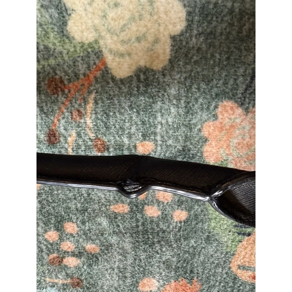 KATE‎ SPADE Black Leather Cove Street Ariel Handbag Purse Satchel Damaged Strap